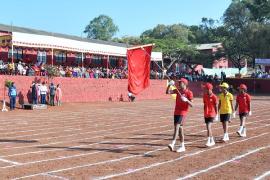 Salute to Chief Guest by the School Captains